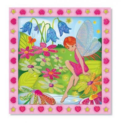 Image 2 of Flower Garden Fairy Sticker By Number - Melissa and Doug (£10.99)