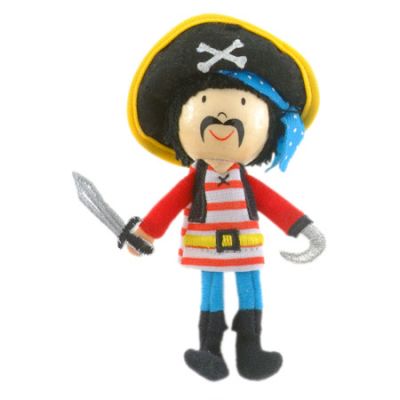 Stripes Pirate Finger Puppet - Fiesta Crafts (£3.99)