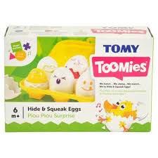 Tomy Hide and Squeak Eggs (£9.99)