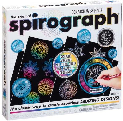 THE ORIGINAL SPIROGRAPH SCRATCH AND SHIMMER SET (£22.99)