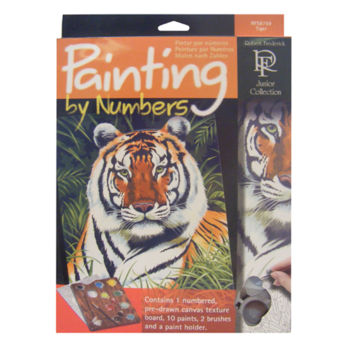 Tiger Paint By Numbers (£6.99)
