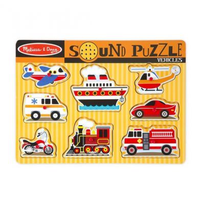 Vehicle Sound Puzzle - Melissa and Doug (£12.99)