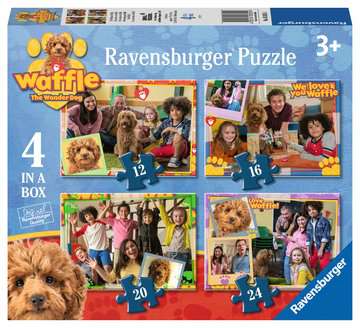 Waffle 4 In A Box Ravensburger Puzzles (£7.99)