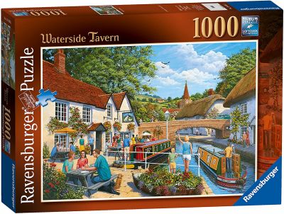 1000 Piece Waterside Tavern Jigsaw Puzzle (£15.99)
