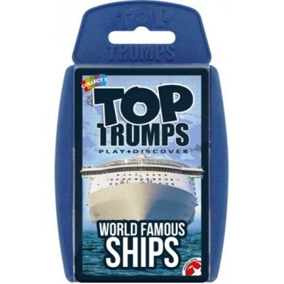 Top Trumps World Famous Ships (£6.99)